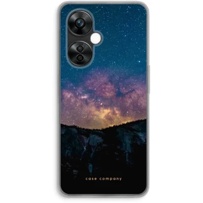 Afbeelding van Case Company® hoesje geschikt voor OnePlus Nord CE 3 Lite Travel to space Soft Cover Telefoonhoesje Bescherming aan alle Kanten en Schermrand
