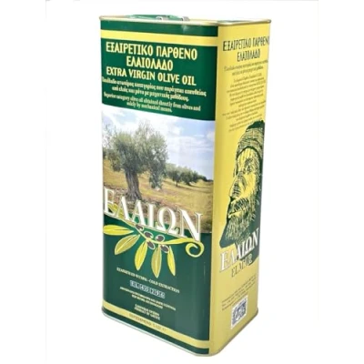 Afbeelding van Trinovi Elmar extra vierge olijfolie, premium kwaliteit, 5 liter, koudgeperst, rechtstreeks uit Griekenland, speciaal proces, blikje