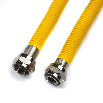 Afbeelding van VSH RVS flexibele gasslangset 2 x m24 lengte 100