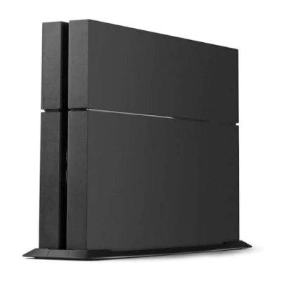 Afbeelding van KlsyChry Verticale houder voor PS4 standaard met antislipvoetjes Playstation 4, zwart