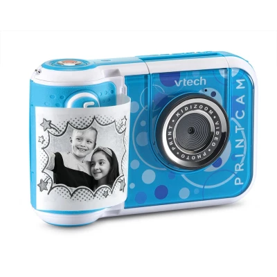 Afbeelding van VTech KidiZoom PrintCam Educatieve Kindercamera Met Printfunctie Speelgoed Camera Kinderen Blauw