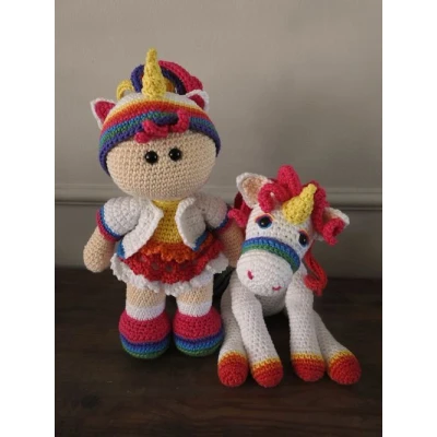 Afbeelding van Haakpakket Funny Unicorn set