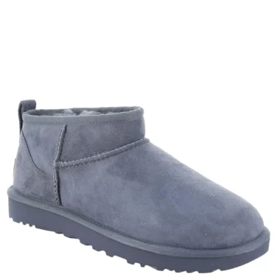 Afbeelding van UGG Classic Ultra MINI Korte laarzen, Dames, Maat: 38, Desert blue Veloursleer
