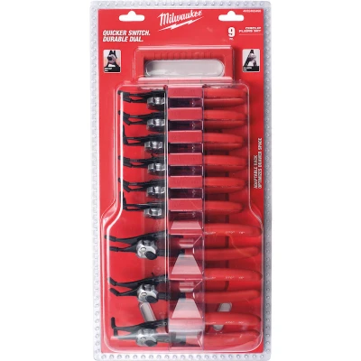 Afbeelding van MILWAUKEE 4932492496 borgveertangenset 9 delig
