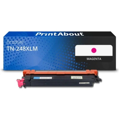 Afbeelding van Huismerk Brother TN 248XLM Toner Magenta Hoge capaciteit