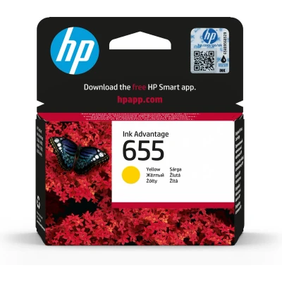Afbeelding van HP 655 (CZ112AE) Inktcartridge Geel