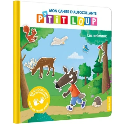 Image de Mon cahier d&#039;autocollants p&#039;tit loup les animaux