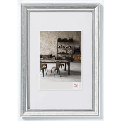 Image de Walther Ja040s Cadre En Design Lounge, 30 X 40 Cm, Argent