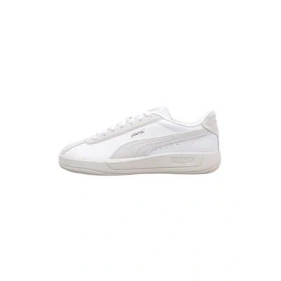 Image de PUMA Club Klassika Sneakers Women, Chaussures, Blanc/Warm Blanc/Doré, 35.5