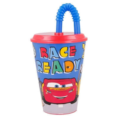 Afbeelding van Cars Disney Drinkbeker met Rietje 8412497515301