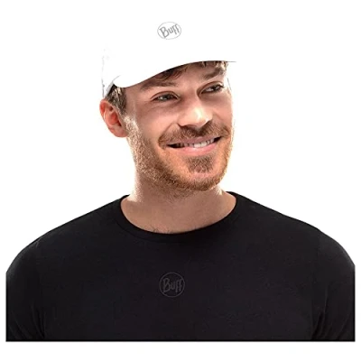 Afbeelding van BUFF® 5 Panels Cap R SOLID WHITE L/XL Pet Zonbescherming