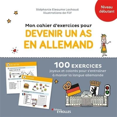 Image de Mon cahier d&#039;exercices pour devenir un as en allemand