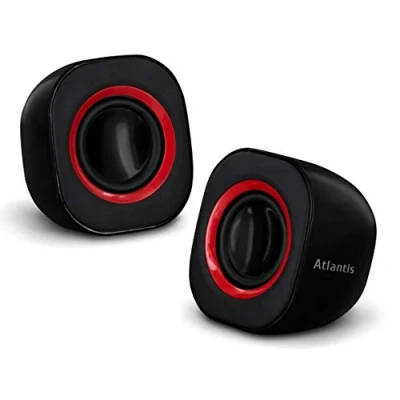 Afbeelding van Atlantis Linea Premium SoundPower 410 Luidsprekers voor PC 5 Watt (Totaal) zwart