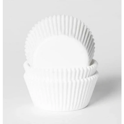 Afbeelding van Cupcake Cups HoM Wit 50x33mm. 500st.