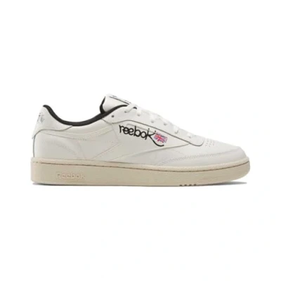 Afbeelding van Reebok Classic CLUB C 85 Unisex Sneakers laag, Maat: 37.5, Chalk/papwhite/black Leer/ synthetisch