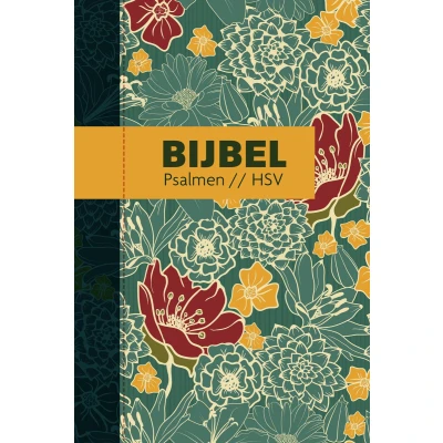 Afbeelding van Bijbel (HSV) met psalmen hardcover bloemen