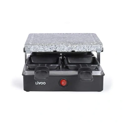 Image de Appareil à raclette 4 personnes Livoo DOC242 600 W Noir