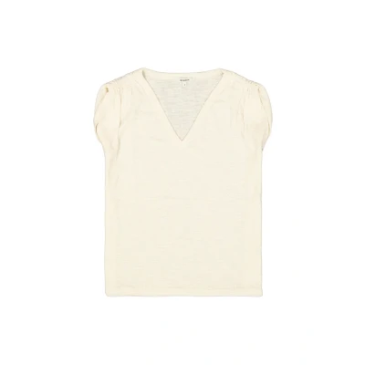 Afbeelding van GARCIA Tshirt Vhals Ecru M