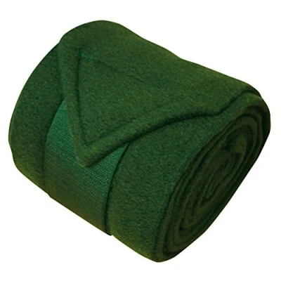 Afbeelding van Harry&#039;s Horse Bandages Fleece 3m. 4 St. Olijf