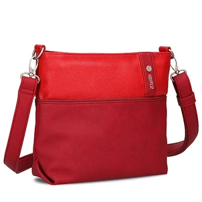 Afbeelding van zwei Schoudertas Jana J8 Cherry Donkerrood