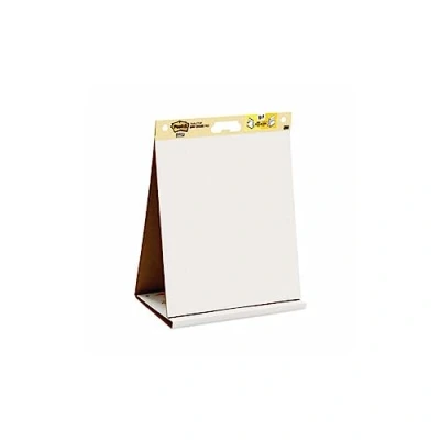 Afbeelding van Post it 20 stuks super zelfklevende vergaderborden 584 x 508 mm in wit voor brainstormen en houden alle ideeën zichtbaar