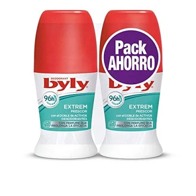 Afbeelding van Deodorant Roller Extrem Frescor Byly (2 x 50 ml)