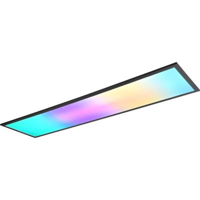 Afbeelding van REALITY BETA Plafondlamp Zwart mat incl. 1x SMD 31W Geintegreerde dimmer Afstandsbediening