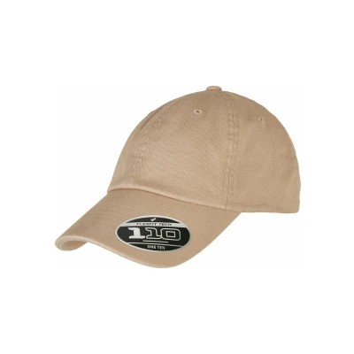 Afbeelding van Flexfit Unstructered Alpha Pet, Heren, Maat: One Size, Khaki