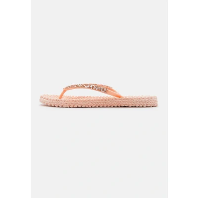 Afbeelding van Ilse Jacobsen Slippers met grove glitter CHEERFUL03G 921 Soft Coral