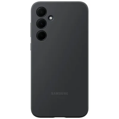 Image de Coque Samsung Galaxy A35 Silicones et TPU (doux) Coque/Coque silicone Étui téléphone Noir