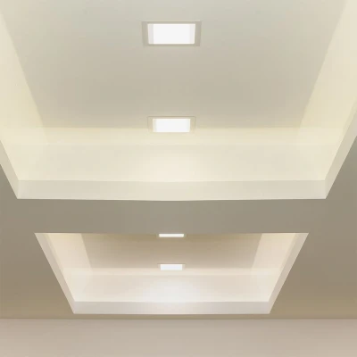 Afbeelding van V TAC VT 61018 SQ LED Minipanelen Verlicht Serie voor inbouw IP20 Wit lichaam 18 watt 1980 lumen 4000K