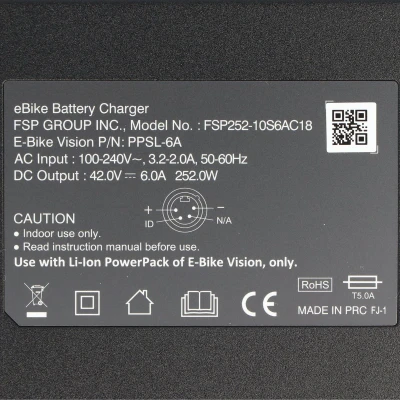 Afbeelding van Snellader alleen geschikt voor onze Bosch Active en Performance 36 volt oplaadbare batterijen