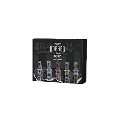 Afbeelding van MARMARA BARBER Geschenkset Eau de Cologne Spray GRAFITTI 5x50ml