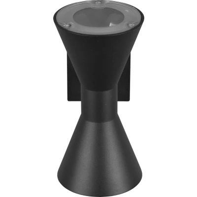 Afbeelding van TRIO ARDAS Wandlamp Zwart mat excl. 2x GU10 4,9W Buitenverlichting IP44