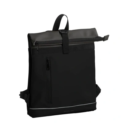 Afbeelding van Daniel Ray Waterproof Rolltop Rugzak Seattle Black/LT Grey