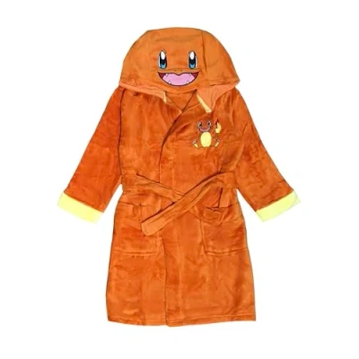 Afbeelding van Pokemon Badjas met capuchon voor jongens of meisjes van 4 tot 14 jaar, Charmander