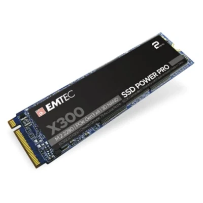 Image de EMTEC Power Pro X300 SSD 2 To interne M.2 2280 PCIe 3.0 x4 (NVMe)