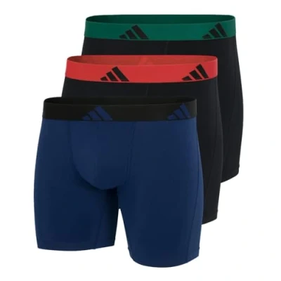 Afbeelding van adidas Sportswear 3 PACK Onderbroeken Dunkelblau schwarz, Heren, Maat: Medium, schwarz