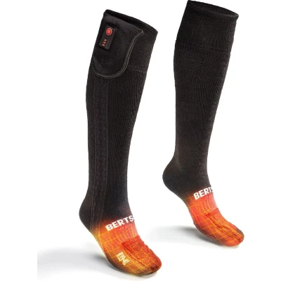 Afbeelding van Chaussettes chauffantes thermiques avec batterie pour homme et femme rechargeables hiver, extérieur, ski travail USB Long Edition Elite (3000 mAh