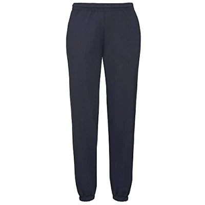 Afbeelding van Fruit of the Loom Classic Elastische Jogginbroek Blauw XXL