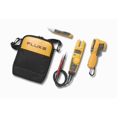 Afbeelding van Fluke T5 600/62MAX+/1AC KIT Stroomtang, Multimeter Digitaal CAT III 600 V Weergave (counts): 4000