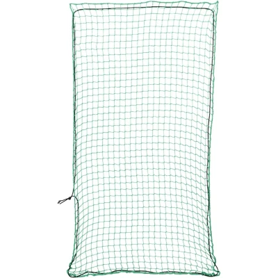 Afbeelding van vidaXL Aanhangwagennet elastisch touw 8x3,5 m polypropeen groen