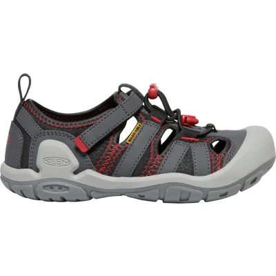 Afbeelding van Keen Knotch Creek Youth Unisex Outdoorsandalen voor kinderen, Maat: 34, Magnet/red carpet Textiel/ synthetisch