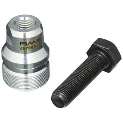 Afbeelding van RMS 125 150 180 Poolwieltrekker 28 x 1 mm voor Piaggio/Gilera Vespa Classic PX Cosa grijs/zwart