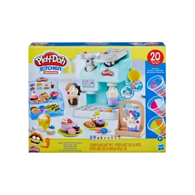 Afbeelding van Hasbro Play Doh Kitchen Creations Superkleurrijke Café speelset