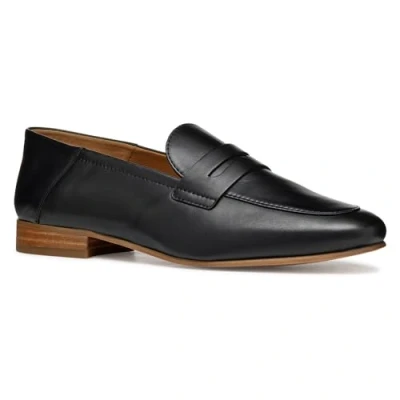 Afbeelding van Geox D Mantinea Instappers, Dames, Maat: 37, Black Leer