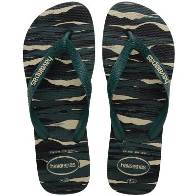 Afbeelding van Havaianas TOP CAMU Teensandalen, Heren, Maat: 41/42, Pantanal green Kunststof