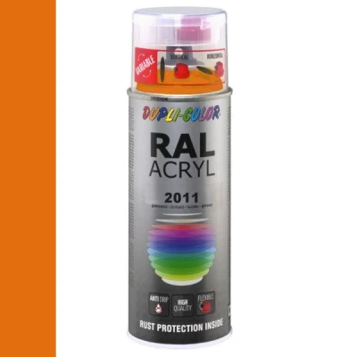 Afbeelding van Dupli Color Ral Acryl 2011 Diep oranje Hoogglans 400 ml