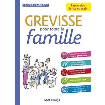 Afbeelding van GREVISSE EXPRESSION ECRITE ET ORALE POUR TOUTE LA FAMILLE