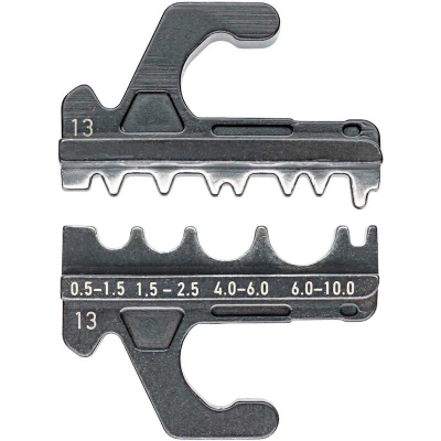 Image de KNIPEX 97 39 13 Matrices de sertissage pour cosses et connecteurs non isolés